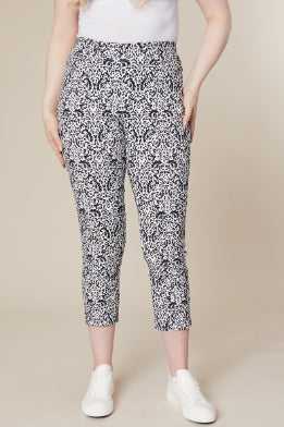 Jessica Graaf Cropped Printed Trousers 29918